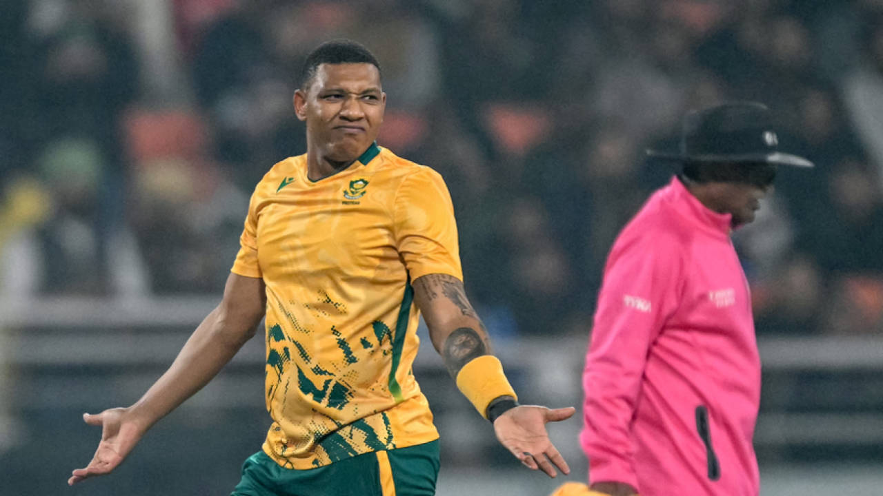 Ottneil Baartman took four wickets, India vs South Africa, 2nd T20I, New Chandigarh, December 11, 2025