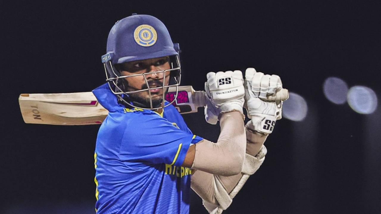 Aman Rao was quick off the blocks for Hyderabad, Hyderabad vs Mumbai, Syed Mushtaq Ali Trophy 2025-26, Pune, December 12, 2025