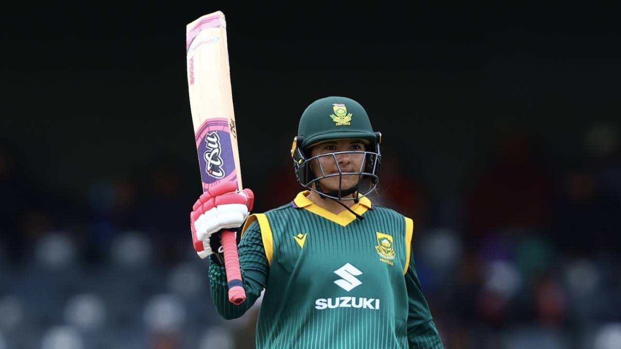 Sune Luus stayed unbeaten to take South Africa over the line, South Africa vs Ireland, 1st women's ODI, East London, December 13, 2025