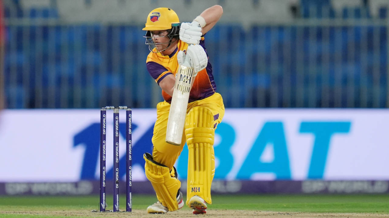 Tom Abell top scored with a 41-ball 68, Gulf Giants vs Sharjah Warriorz, ILT20 2025-26, Sharjah, December 15, 2025