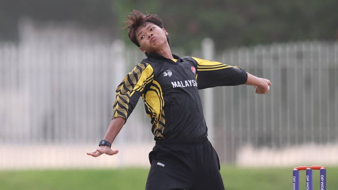 Muhammad Akram was among the wickets, India vs Malaysia, Under-19 Asia Cup, Dubai, December 16, 2025