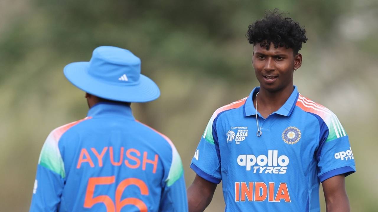 Deepesh Devendran picked up a five-wicket haul, India vs Malaysia, Under-19 Asia Cup, Dubai, December 16, 2025