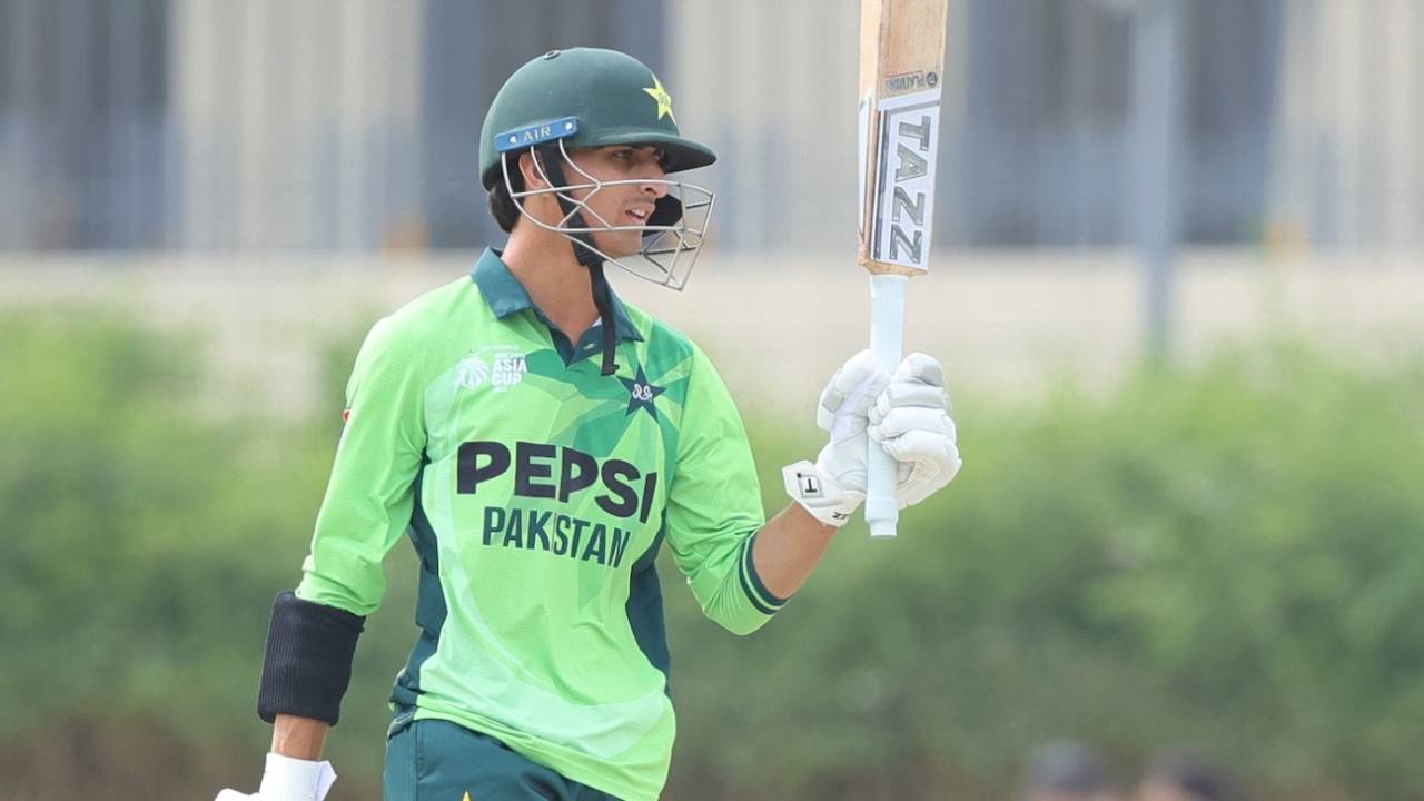 Ahmed Hussain scored a half-century, UAE vs Pakistan, Under-19 Asia Cup, Dubai, December 16, 2025