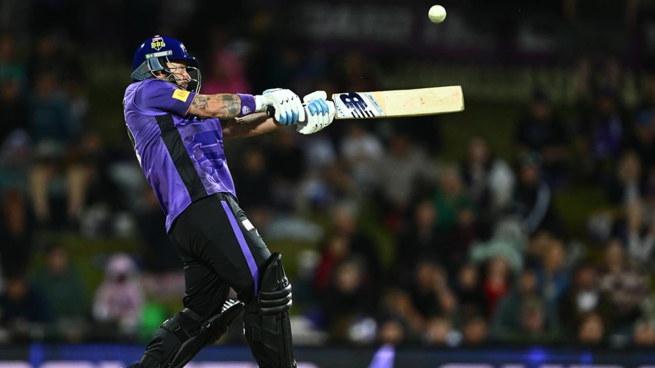 Matthew Wade played a useful hand, Hobart Hurricanes vs Sydney Thunder, BBL, Hobart, December 16, 2025