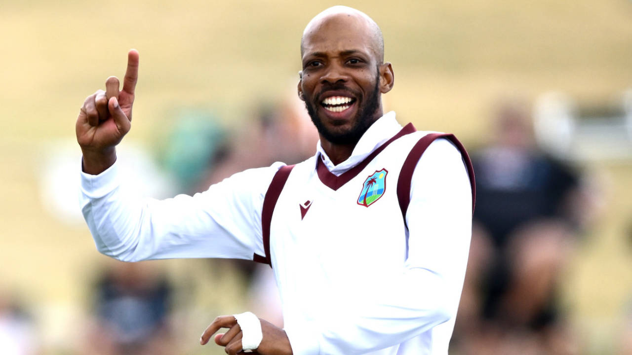 Roston Chase had Daryl Mitchell caught down leg, New Zealand vs West Indies, 3rd Test, Mount Maunganui, 2nd day, December 19, 2025