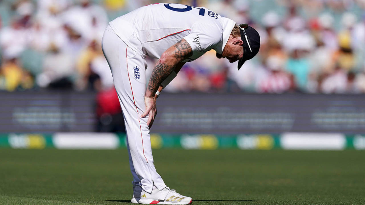 Ben Stokes cuts a dejected figure on day three, Australia vs England, 3rd Test, 3rd day, Adelaide, December 19, 2025
