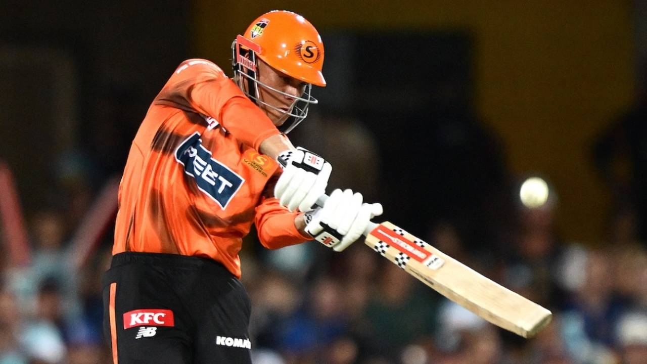 Cooper Connolly slammed a quick half-century, Brisbane Heat vs Perth Scorchers, BBL, Brisbane, December 19, 2025
