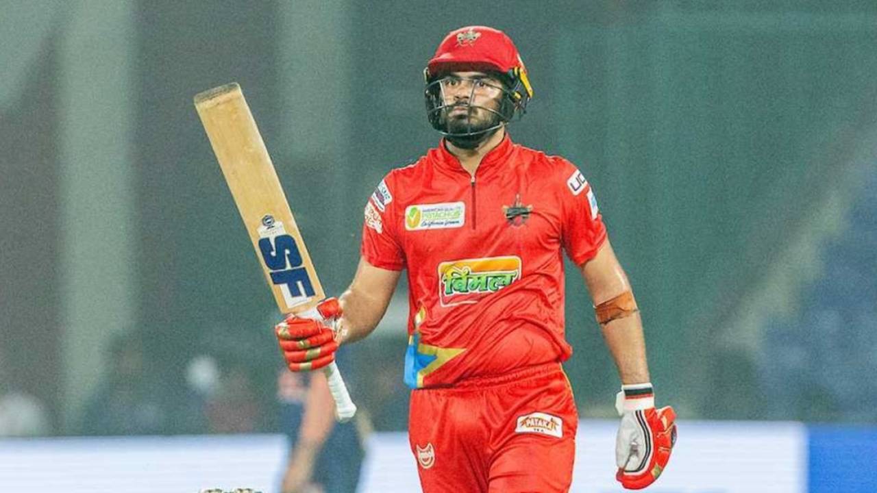 Tejasvi Dahiya scored a 12-ball fifty in the DPL, South Delhi Superstarz vs Purani Dilly 6, Delhi Premier League, August 27, 2025