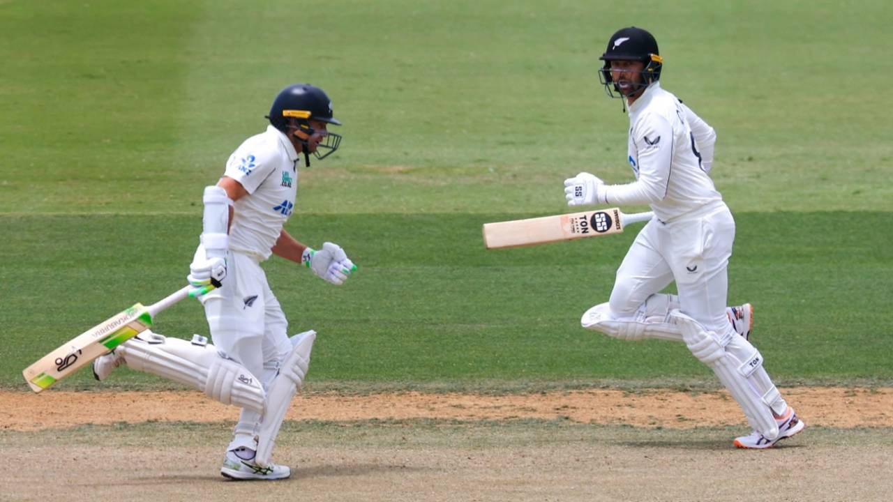 Tom Latham and Devon Conway scored hundreds for the second time in the match, New Zealand vs West Indies, 3rd Test, Mount Maunganui, 4th day, December 21, 2025