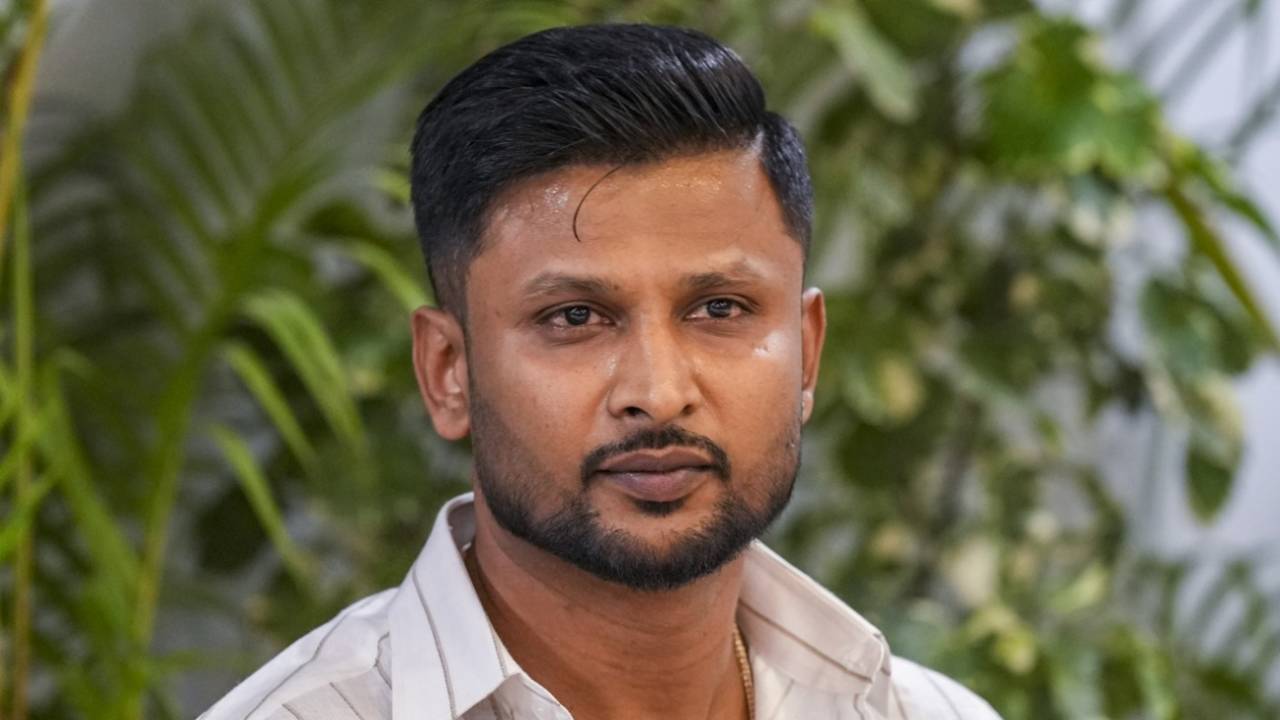 K Gowtham speaks to the media, Bengaluru, December 22, 2025