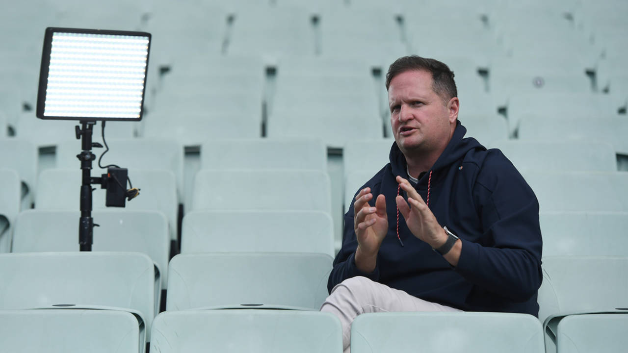 Rob Key spoke to the media at the MCG, December 23, 2025