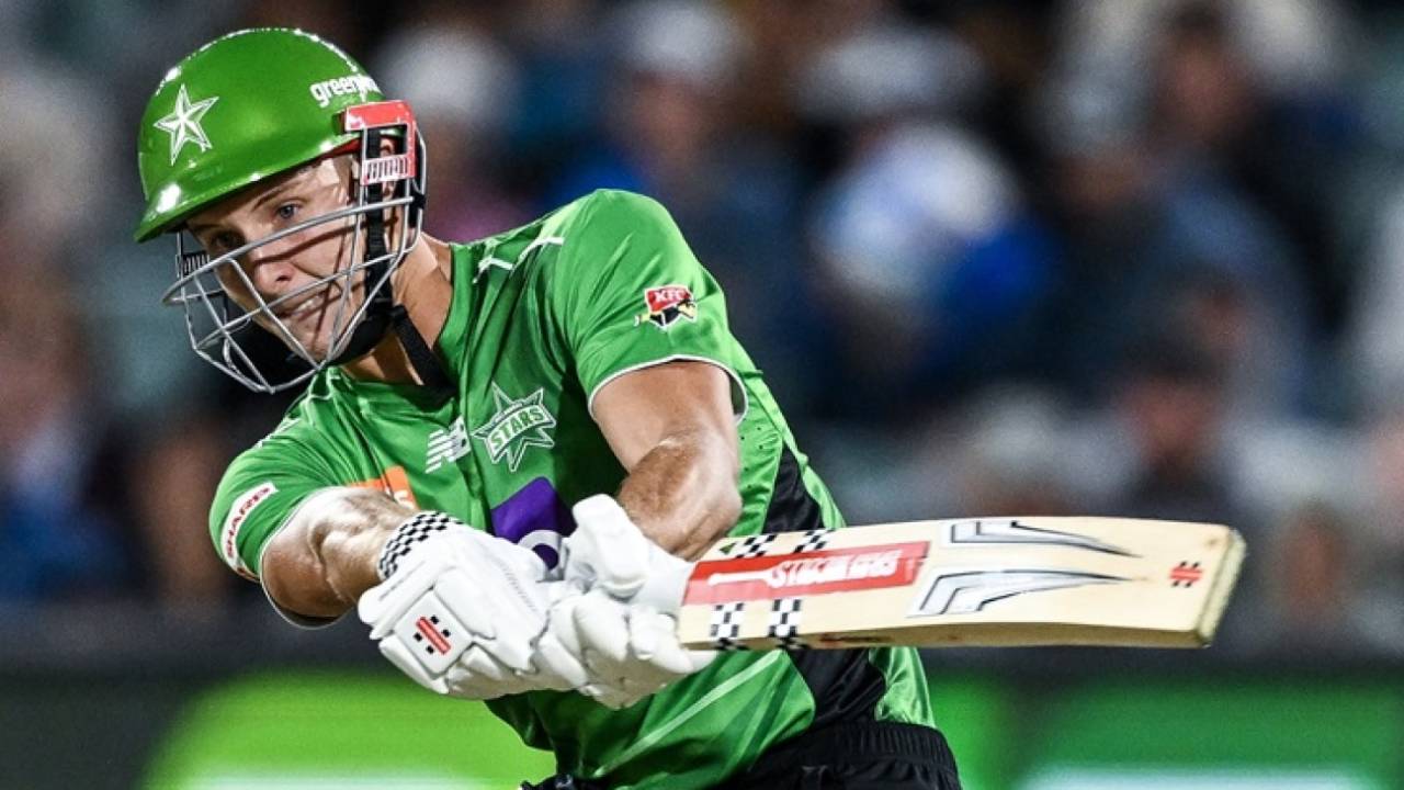 Campbell Kellaway got some early boundaries, Adelaide Strikers vs Melbourne Stars, BBL, Adelaide, December 23, 2025