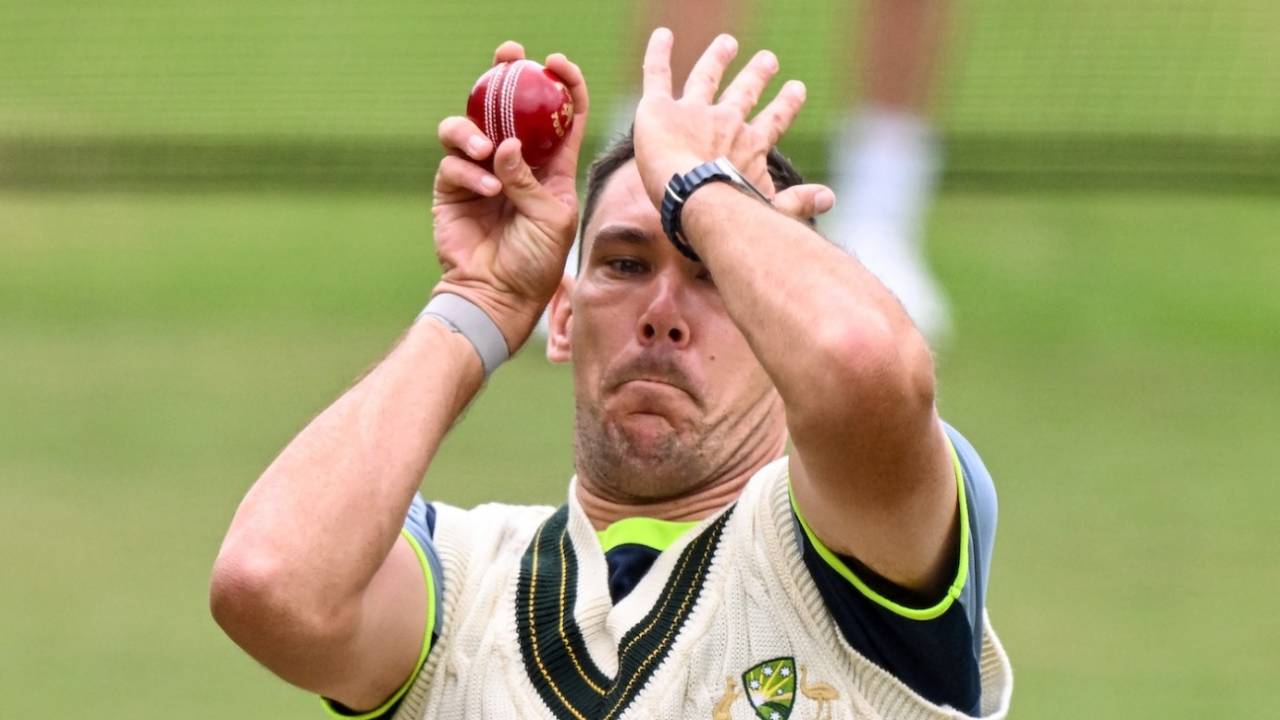 Scott Boland has a bowl at training, Australia vs England, 4th Test, Melbourne, December 24, 2025