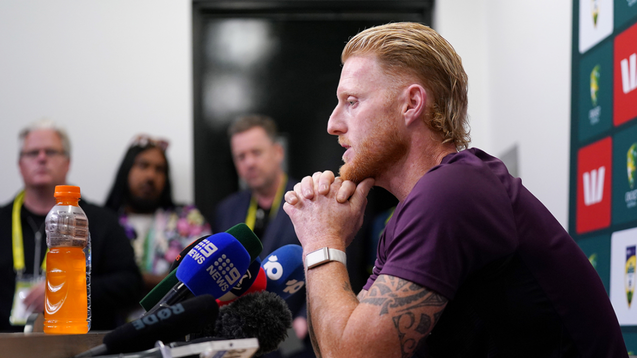 Ben Stokes speaks to the media, Melbourne, December 24, 2025