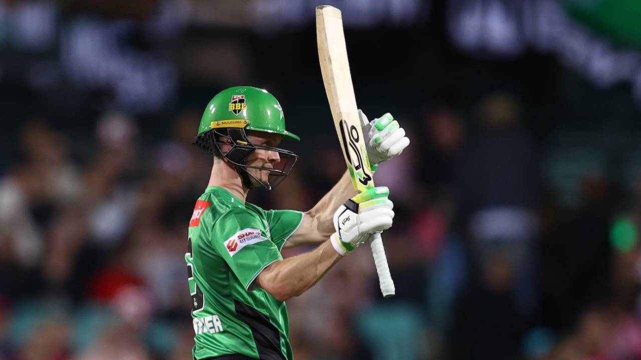 Sam Harper brought up a half-century, Sydney Sixers vs Melbourne Stars, BBL, Sydney, December 26, 2025