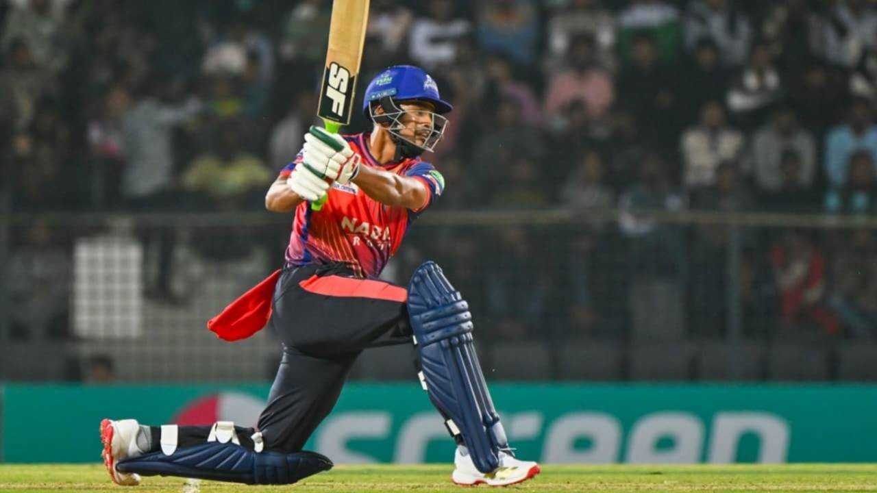 Najmul Hossain Shanto hit a hundred, Sylhet Titans vs Rajshahi Warriors, BPL, Sylhet, December 26, 2025