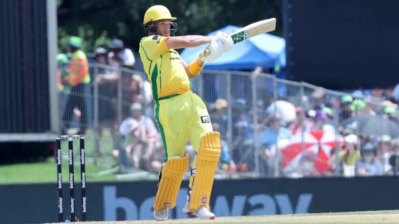 Wiaan Mulder batted quickly for his 43, Pretoria Capitals vs Joburg Super Kings, SA20 2025-26, Centurion, December 27, 2025