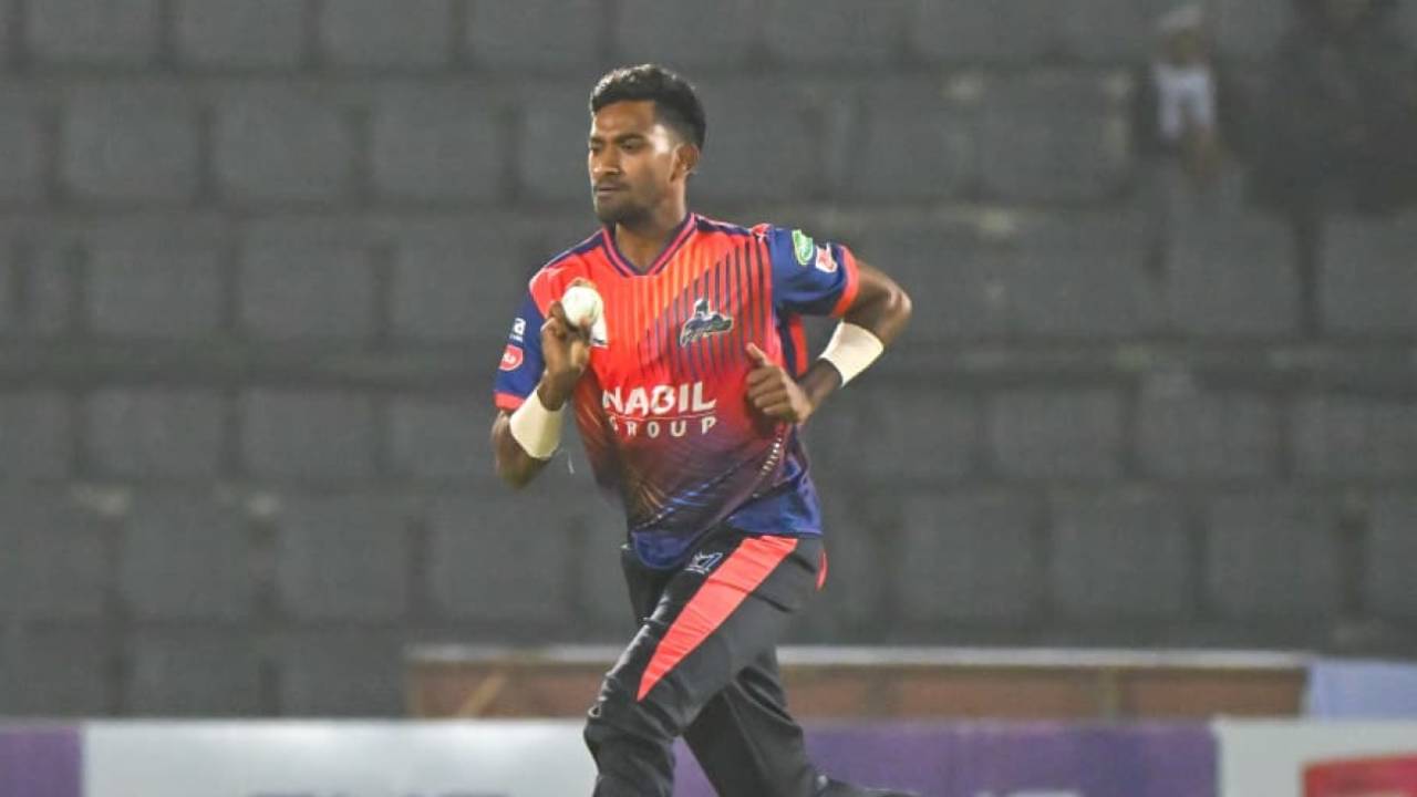 Ripon Mondol took four wickets against Noakhali Express, Noakhali Express vs Rajshahi Warriors, BPL, Sylhet, December 29, 2025