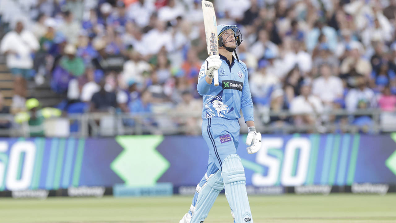 Wihan Lubbe hit a 31-ball fifty, MI Cape Town vs Pretoria Capitals, SA20 2026, Cape Town, December 31, 2025