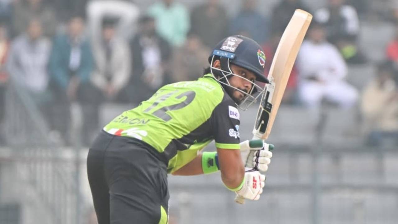 Parvez Hossain Emon flicks the ball, Sylhet Titans vs Dhaka Capitals, BPL, Sylhet, January 1, 2026