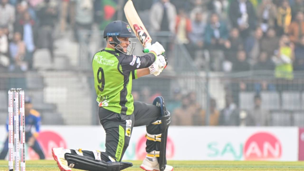 Azmatullah Omarzai scored a quick half-century, Sylhet Titans vs Dhaka Capitals, BPL, Sylhet, January 1, 2026