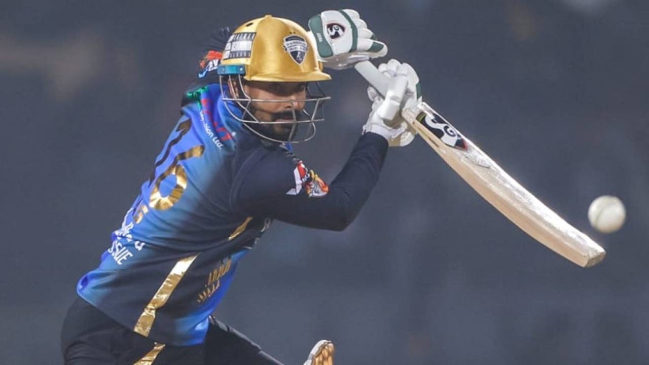 Litton Das in action for Rangpur Riders, Sylhet Titans vs Rangpur Riders,  
Bangladesh Premier League (BPL), Sylhet, January 02, 2026