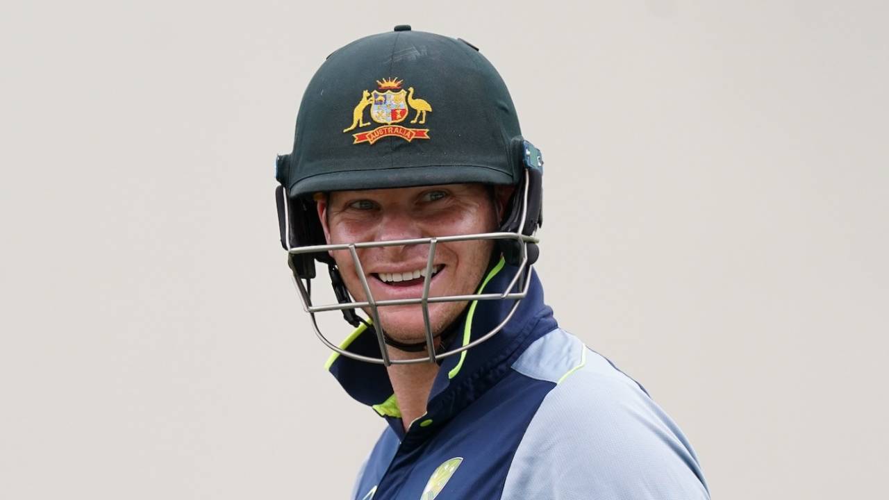 Steven Smith looks relaxed as he takes part in a training session, Australia vs England, 5th Test, Sydney, January 3, 2025