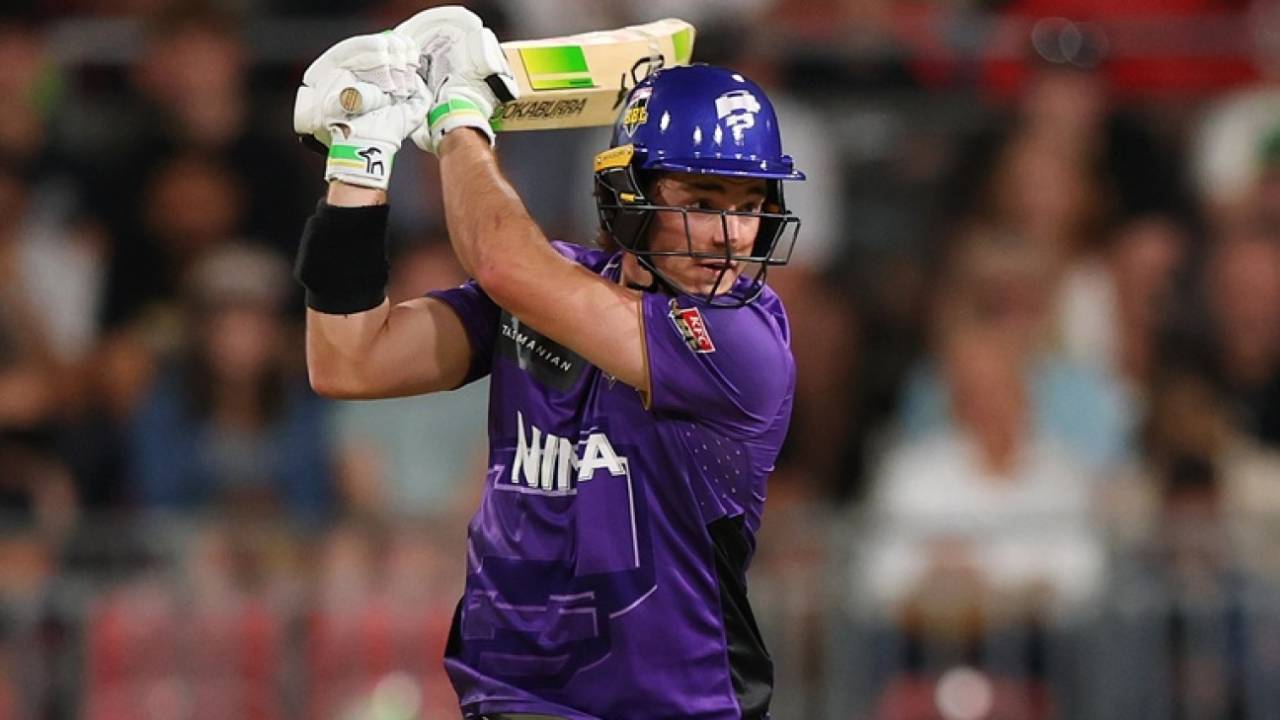 Tim Ward made 90, Sydney Thunder vs Hobart Hurricanes, BBL, Sydney, January 3, 2026