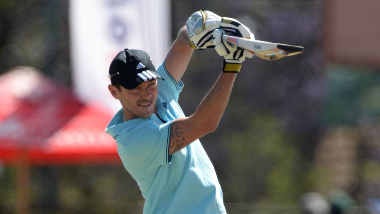 Damien Martyn takes part in the Momentum Cricket Sixes Invitational, Houghton, October 18, 2014