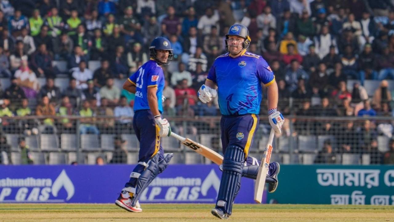 Mohammad Naim and Adam Rossington put on a huge opening stand, Sylhet Titans vs Chattogram Royals, BPL 2025-26, Sylhet, January 4, 2026