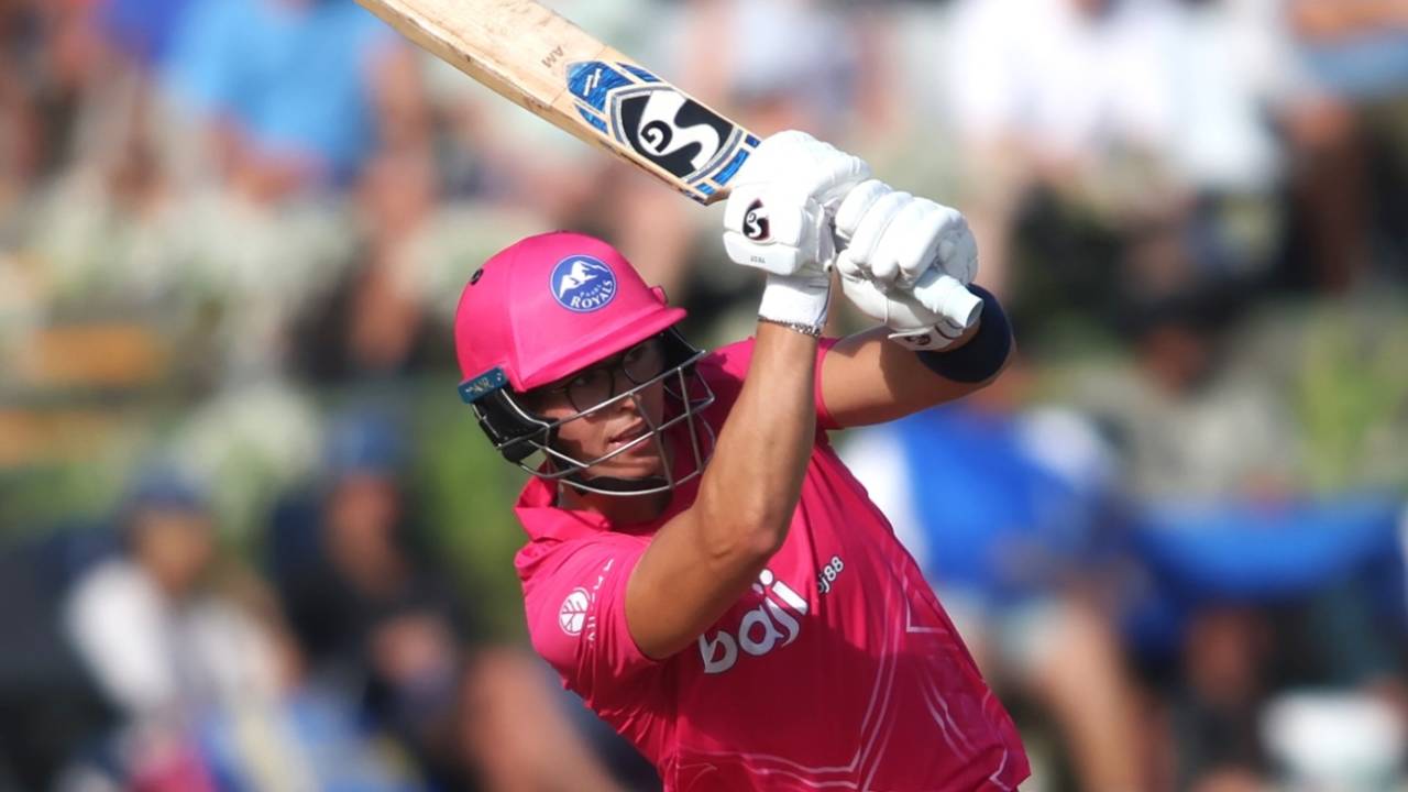 Asa Tribe got off to a flyer in the small chase, MI Cape Town vs Paarl Royals, SA20 2025-26, Cape Town, January 4, 2026