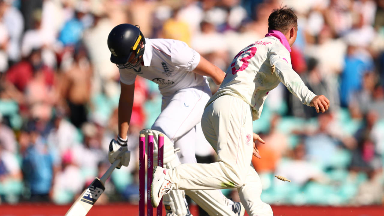 Jamie Smith was run out straight after the drinks break, Australia vs England, 5th Test, Sydney, January 7, 2025