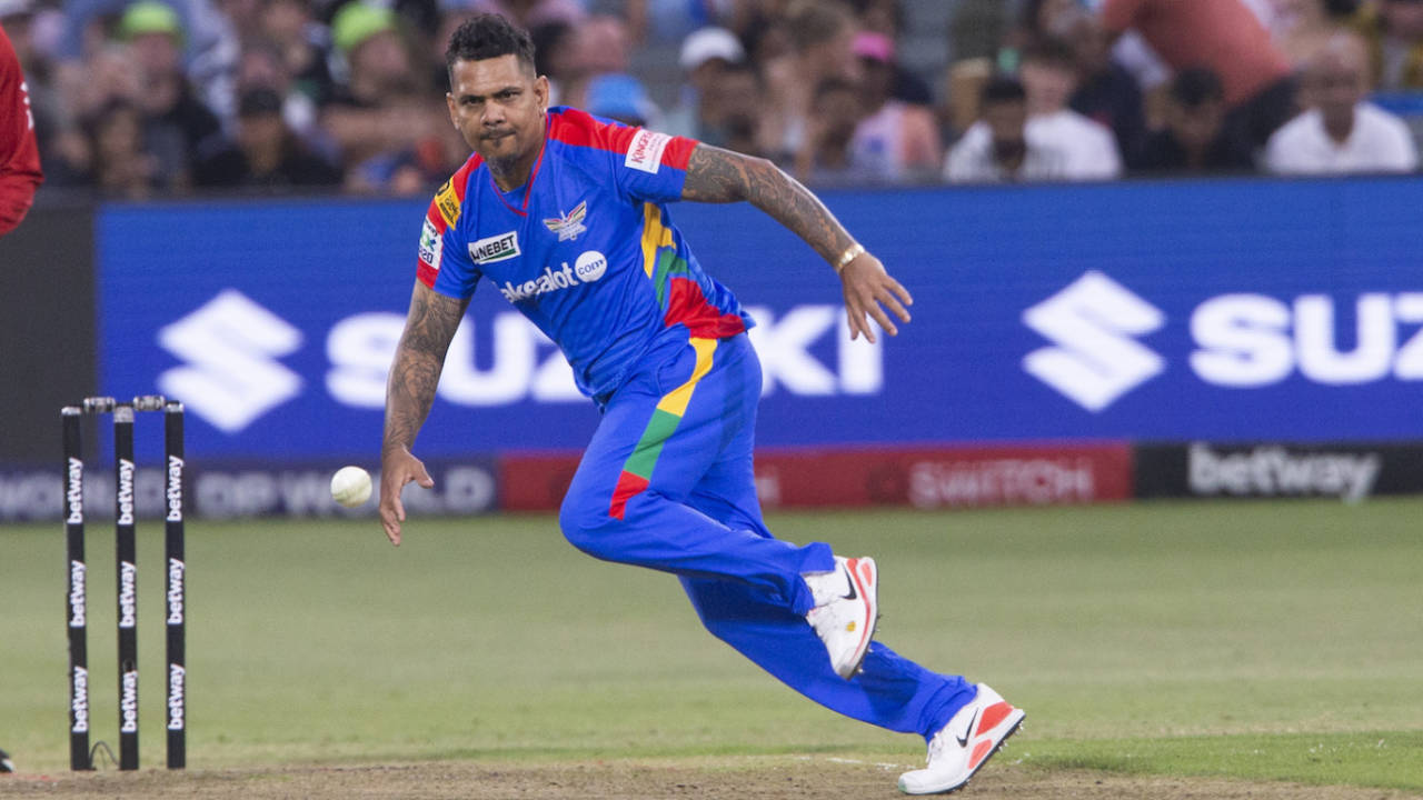 Sunil Narine was the most economical bowler for Durban Super Giants, Durban Super Giants vs Pretoria Capitals, Durban, SA20 2025-26, January 7, 2026