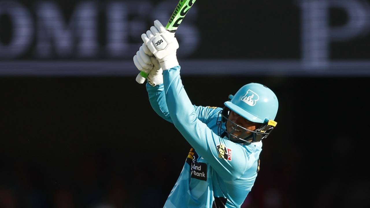 Usman Khawaja struck a quick half-century, Brisbane Heat vs Sydney Thunder, BBL, Brisbane, January 10, 2026