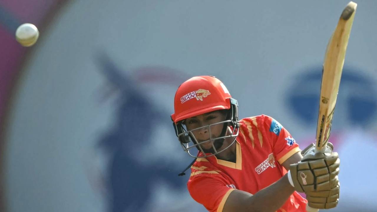 Anushka Sharma scored 44 off 30 on her WPL debut, Gujarat Giants vs UP Warriorz, WPL, Navi Mumbai, January 10, 2026