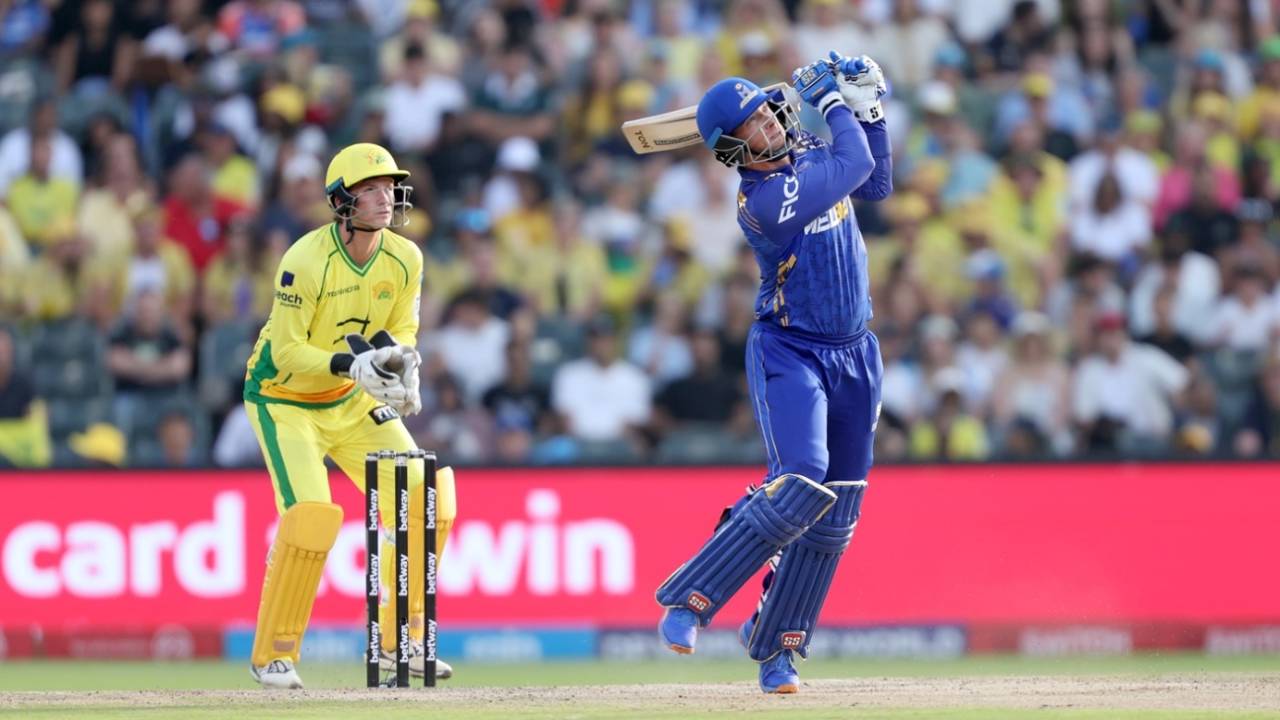 Rassie van der Dussen goes big, Joburg Super Kings vs MI Cape Town, Johannesburg, SA20, Jan 10 2026