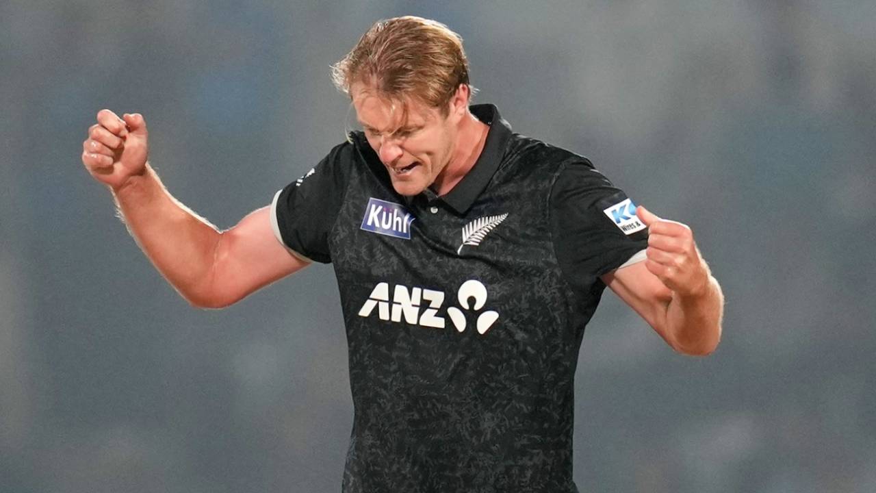 Kyle Jamieson's strikes applied pressure on India, India vs New Zealand, 1st ODI, Vadodara, January 11, 2026