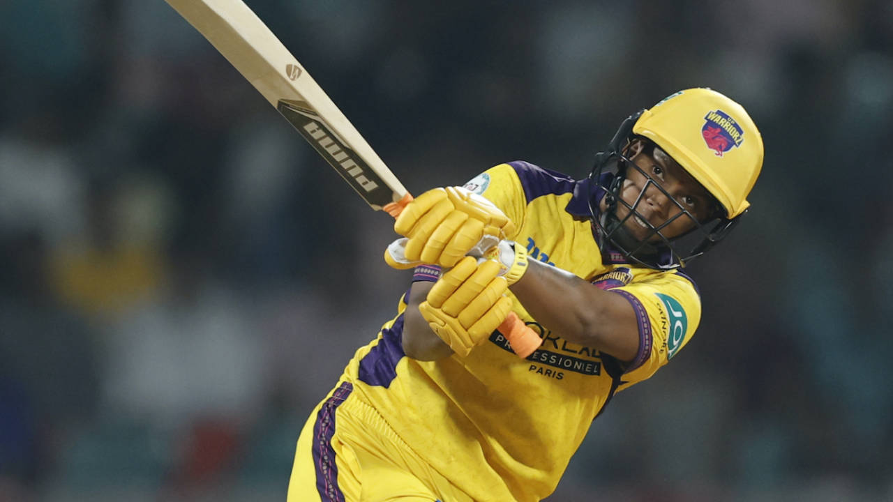 Deepti Sharma's 45* was crucial after UP Warriorz slipped to 50 for 3, Royal Challengers Bengaluru vs UP Warriorz, WPL, Navi Mumbai, January 12, 2026