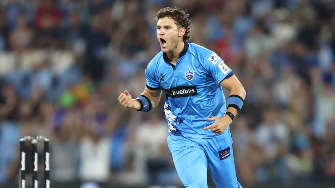 Gideon Peters struck twice in the ninth over, Pretoria Capitals vs MI Cape Town, SA20, Centurion, January 12, 2026