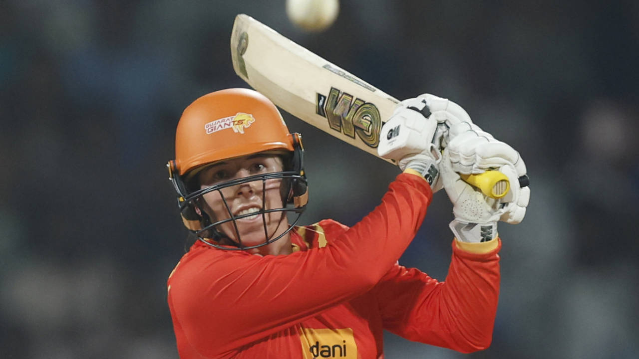 Georgia Wareham gave Giants some impetus at the death, Mumbai Indians vs Gujarat Giants, WPL, Navi Mumbai, January 13, 2026