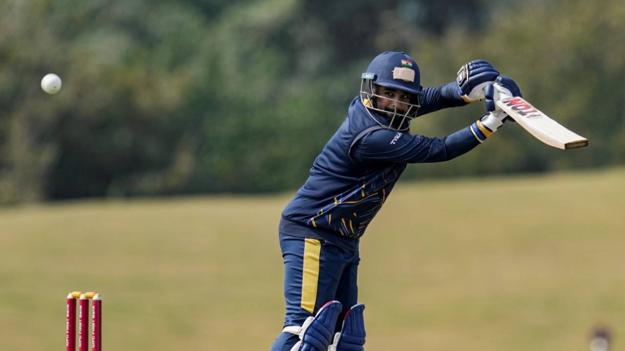 Prabhsimran Singh scored 87 off 89 balls, Saurashtra vs Punjab, Vijay Hazare Trophy, semi-finals, CoE, Bengaluru, January 16, 2026