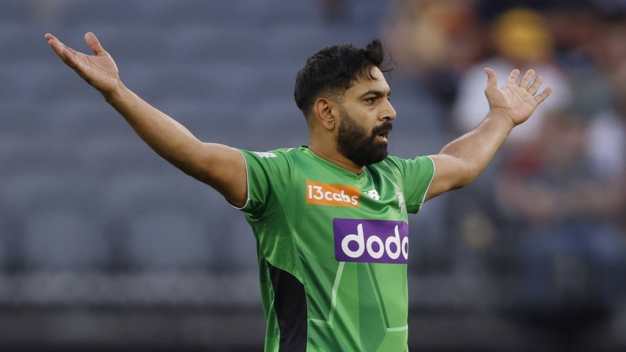 Haris Rauf picked up three wickets in no time, Perth Scorchers vs Melbourne Stars, BBL, Perth, January 17, 2026