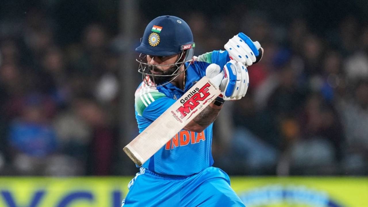 The chase rested on Virat Kohli's shoulders again, India vs New Zealand, 3rd ODI, Indore, January 18, 2026