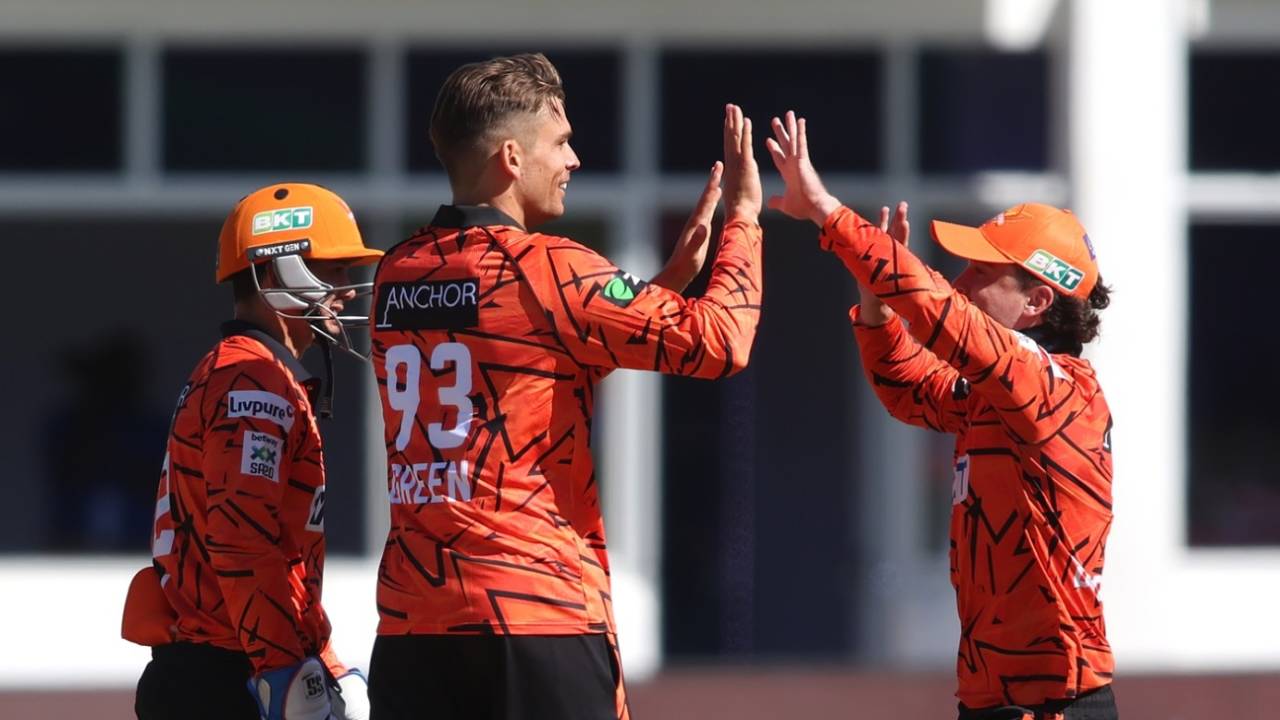 Chris Green trapped Ryan Rickelton lbw, Sunrisers Eastern Cape vs MI Cape Town, SA20, Gqeberha, January 18, 2026