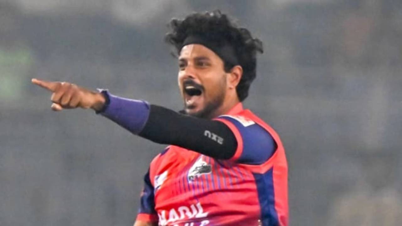 Binura Fernando finished with four wickets, Sylhet Titans vs Rajshahi Warriors, Qualifier 2, Dhaka, BPL, January 21, 2026