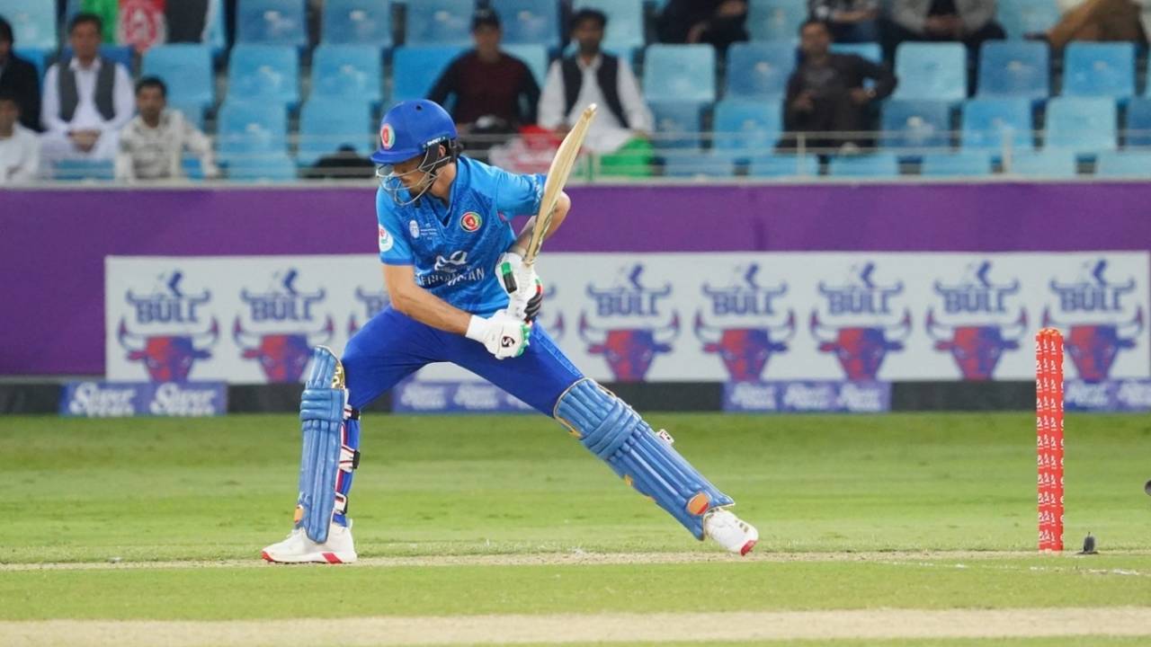 Sediqullah Atal was strong on the front foot, Afghanistan vs West Indies, 1st T20I, Dubai, January 26, 2026