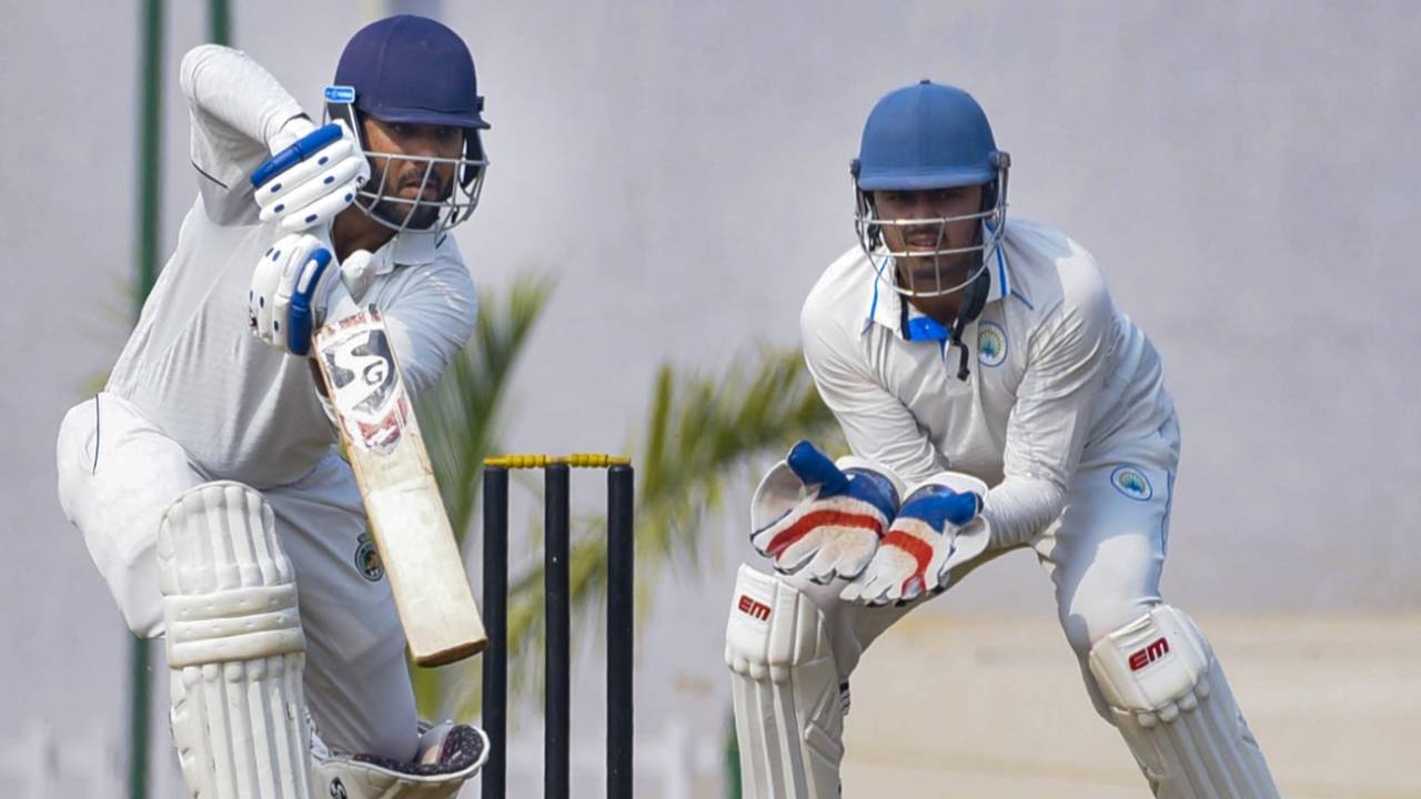 Sibsankar Roy punches one away, Assam vs Haryana, Ranji Trophy 2025-26, 1st day, Fulung, January 22, 2026