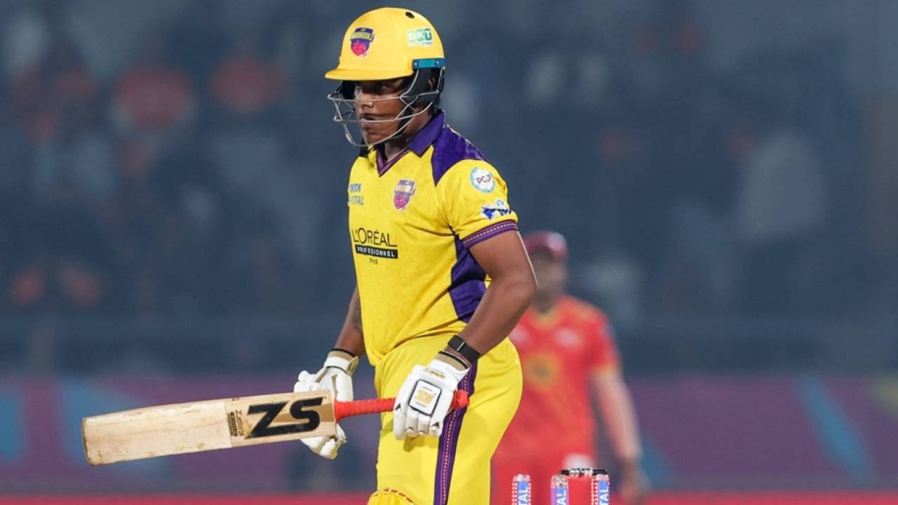 Kiran Navgire departed for another low score, Gujarat Giants vs UP Warriorz, WPL, Vadodara, January 22, 2026