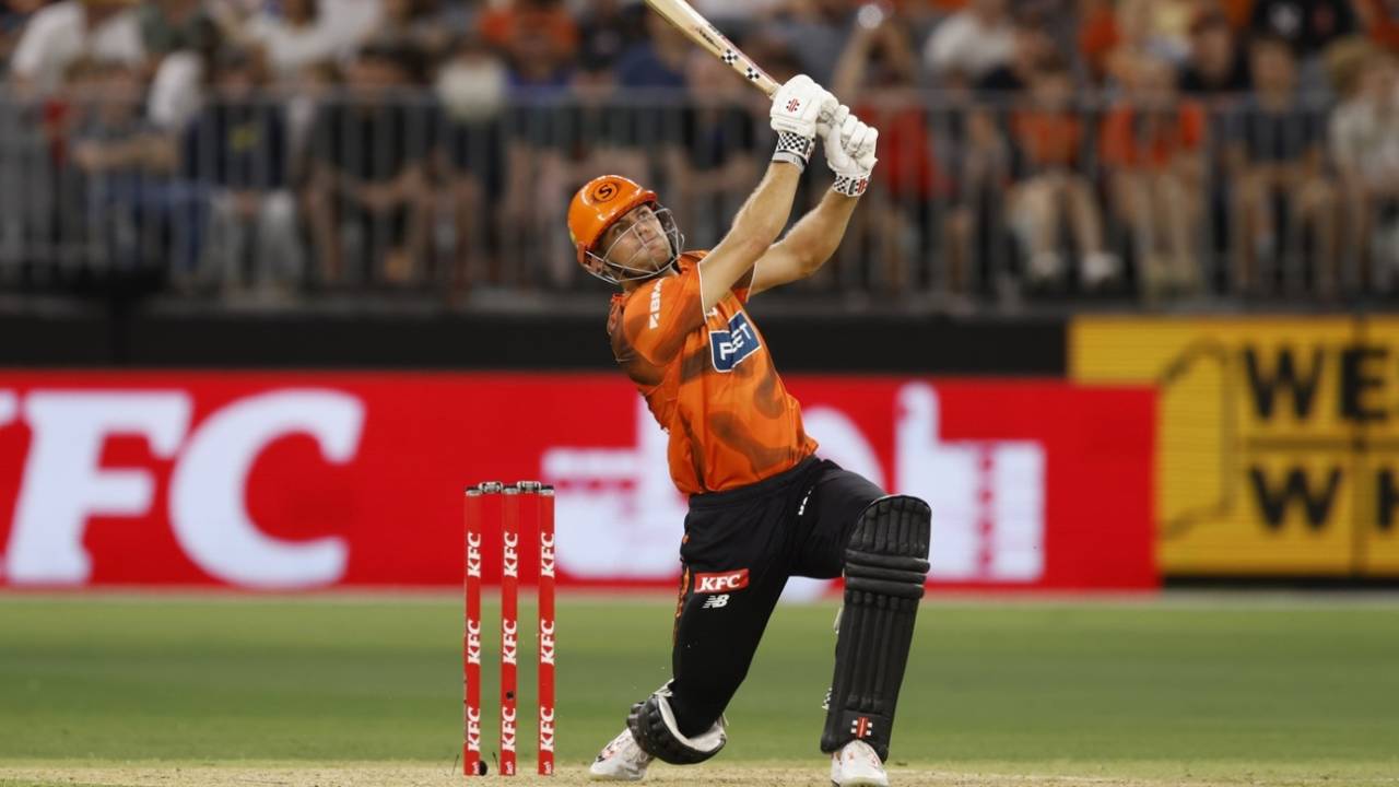 Aaron Hardie saw Perth Scorchers through, Perth Scorchers vs Melbourne Stars, BBL, Perth, January 17, 2026