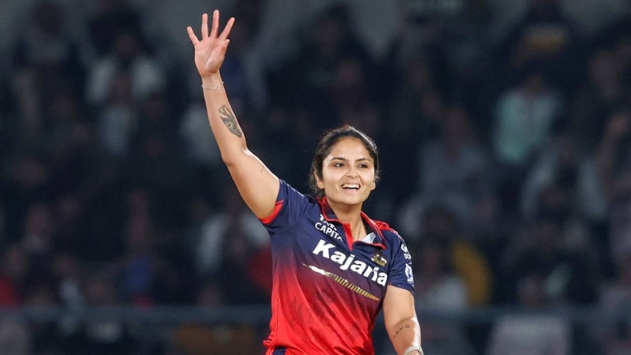 Sayali Satghare struck twice in the powerplay, Delhi Capitals vs Royal Challengers Bengaluru, WPL 2026, Vadodara, January 24, 2026